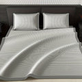 Cooling Mattress Protector Set – Ice Silk Fiber, 5 Sizes, Washable