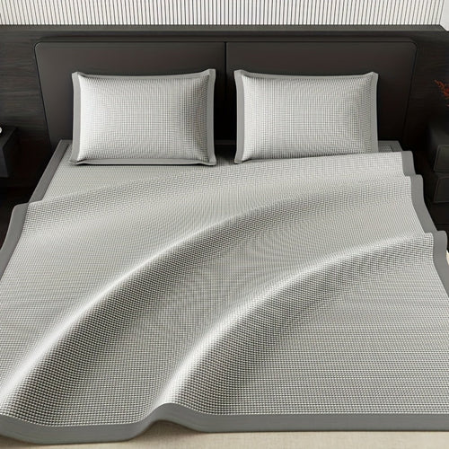 Cooling Mattress Protector Set – Ice Silk Fiber, 5 Sizes, Washable