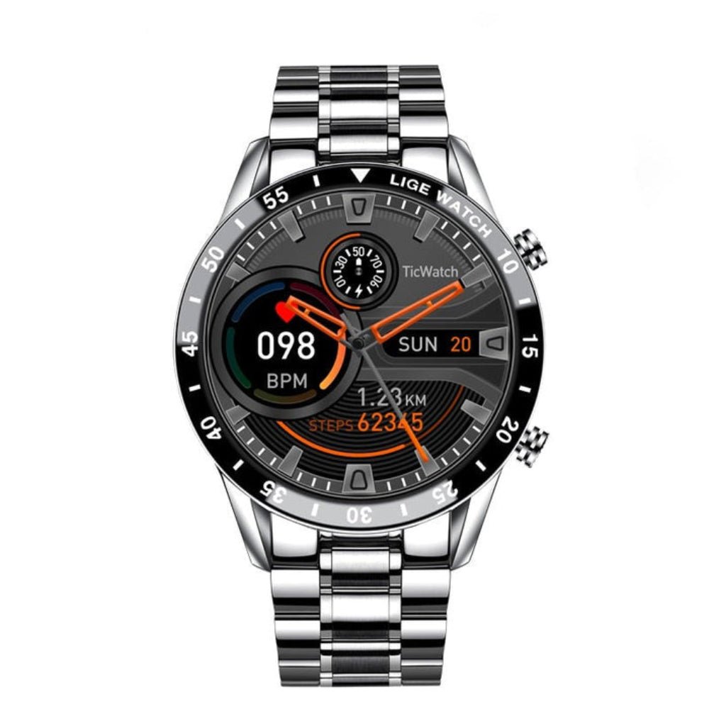 Stainless Steel Smart Watch  AMOLED Display with 4G Connectivity - Product example