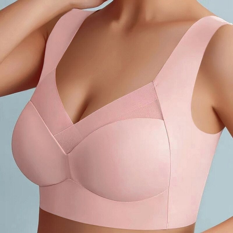 BH ohne Bügel | Nahtloser Komfort BH | Sanfter Push Up Halt | Komfina