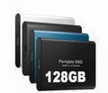 Externí SSD pevný disk hliníkový přenosný úložiště 128GB