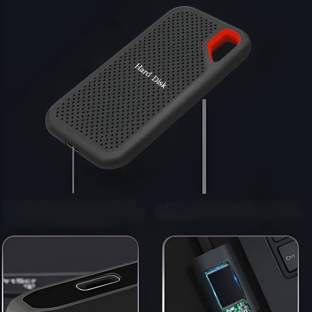 Portable High-Speed External SSD Hard Drive
