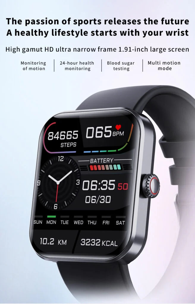 Smartwatch per il monitoraggio della glicemia