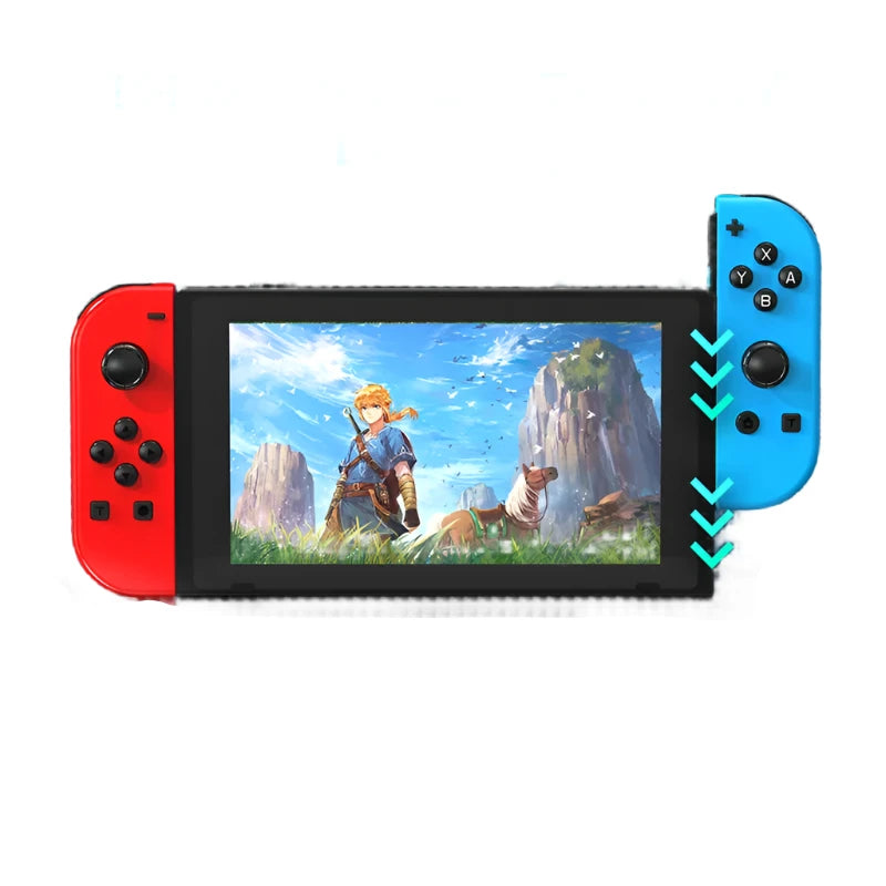 MEELANO Bluetooth Joystick Til Nintendo Switch Unikke Farver Trådløst LED-håndtag