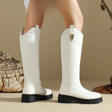 Women’s Calf-High Boots – Stylish & Comfortable Fit for Everyday Wear