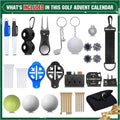 Golf Advent Calendar Gift Set | Indoor Golf Accessories and Holiday Countdown Box for Golfers and Collectors