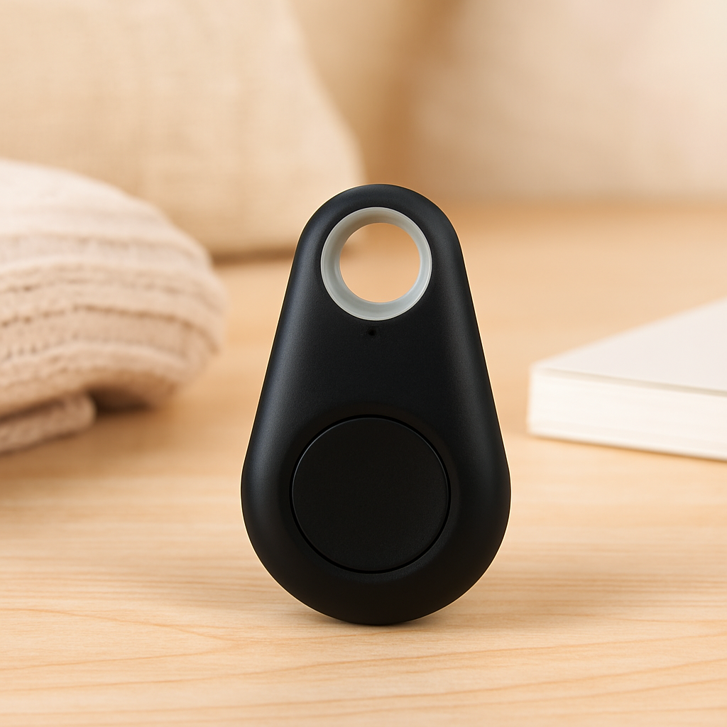 NOUVEAU RICHE GPS-Tracker Kompakt Live-Tracking Für Kinder Haustiere Auto Schwarz