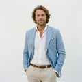 Classic Men's Blazer Jacket - Tailored Fit Sport Coat for Formal and Casual Wear
