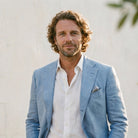 Classic Men's Blazer Jacket - Tailored Fit Sport Coat for Formal and Casual Wear