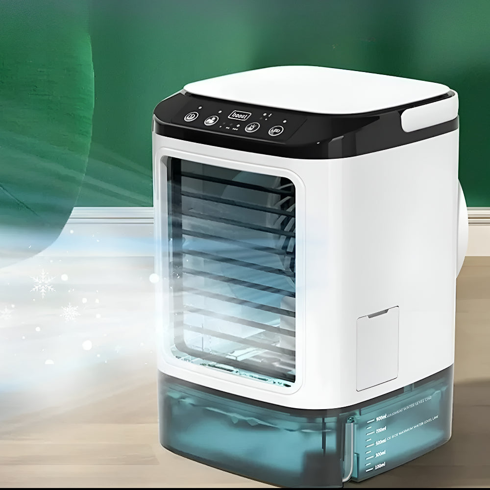 3-in-1 Air Cooler — Cooling, Ventilating & Humidifying, 900 ml Tank