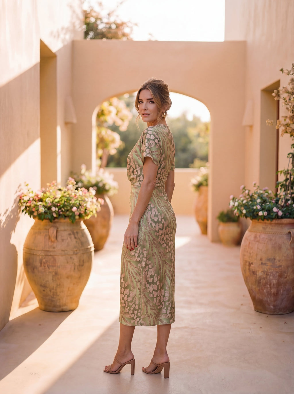 Vestido Midi Elegante para Mujer