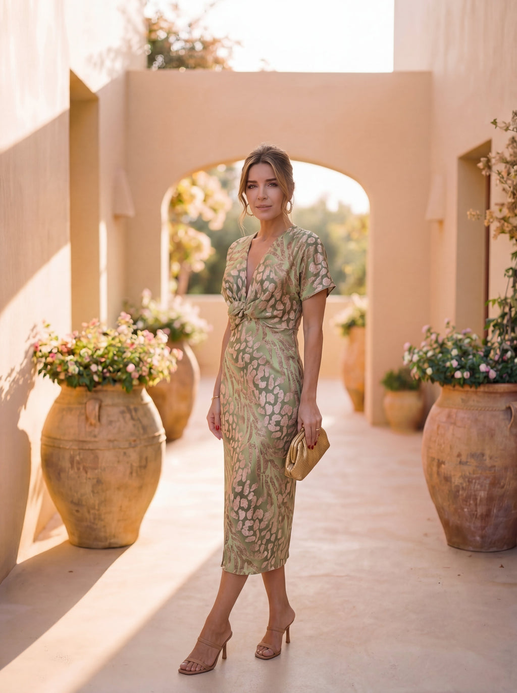 Vestido Midi Elegante para Mujer