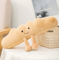 Croissant Plush Toy  Soft Food-Themed Cuddle Companion - Product showcase