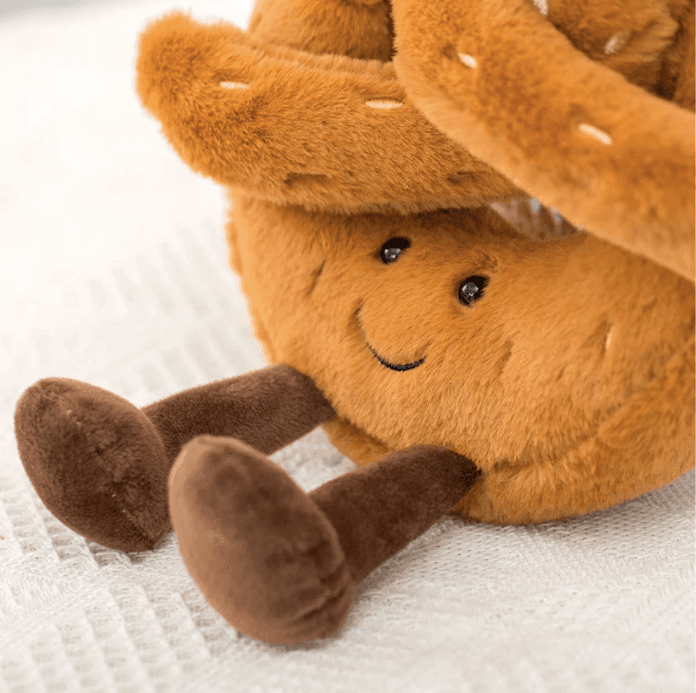 Croissant Plush Toy  Soft Food-Themed Cuddle Companion - Product example