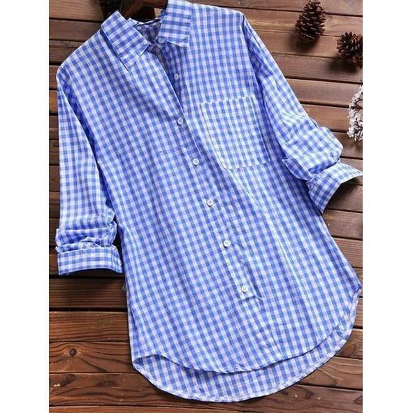 Effortless Women's Blouse With Long Sleeves 1