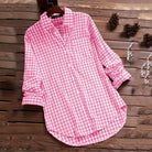 Effortless Women's Blouse With Long Sleeves 3