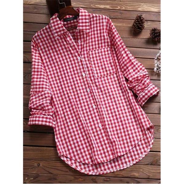 Effortless Women's Blouse With Long Sleeves 9