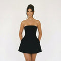 Elegant Black Cocktail Dress for Women
