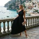 Elegant One-Shoulder Wedding Guest Dress for Summer