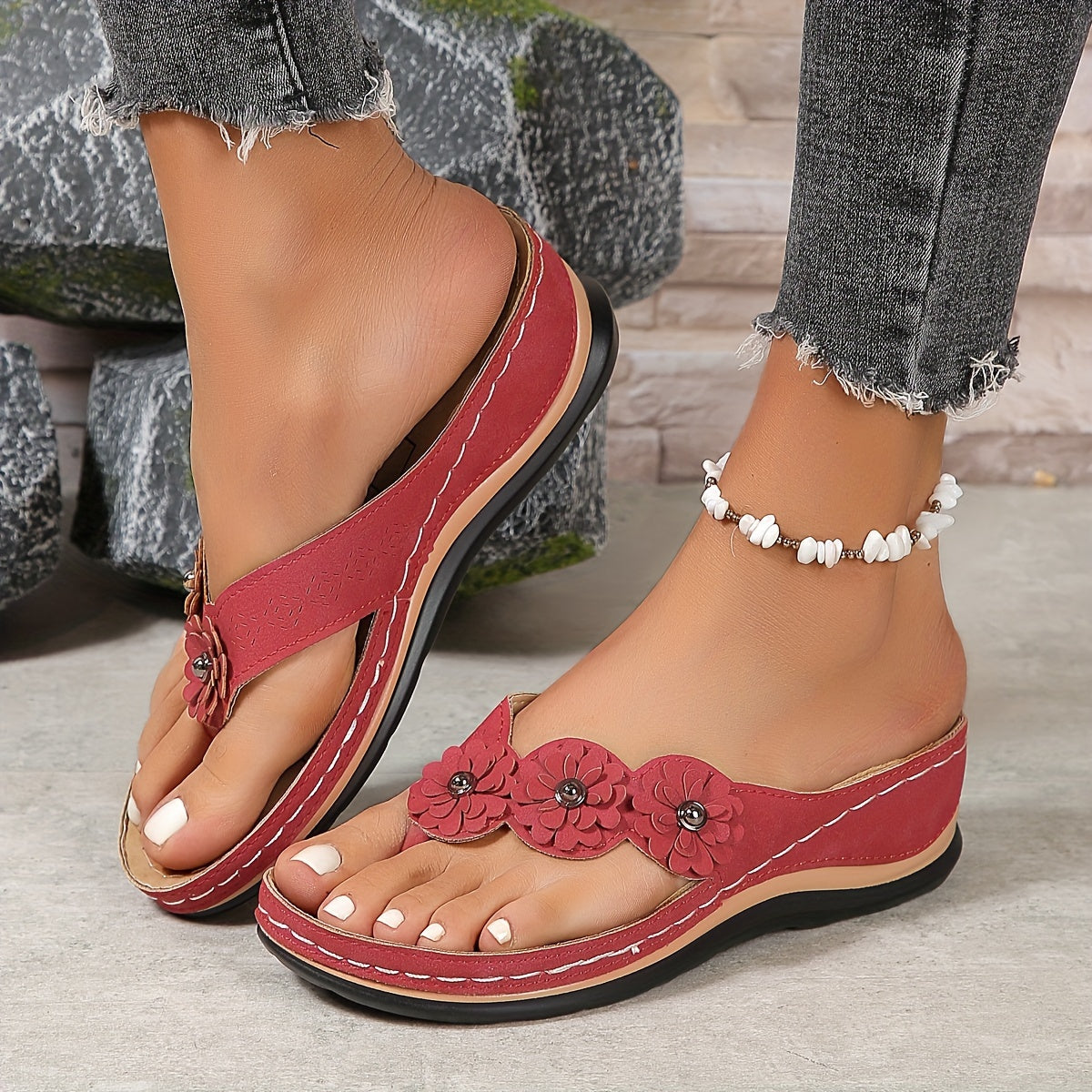 Elegant Comfort | Women's Orthopedic Sandals with Cushioned Insole | Stylish Support for All-Day Comfort 2