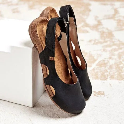 Elegant Comfort | Women's Sandals with Cushioned Footbed | Stylish Orthopedic Support for All-Day Wear 0