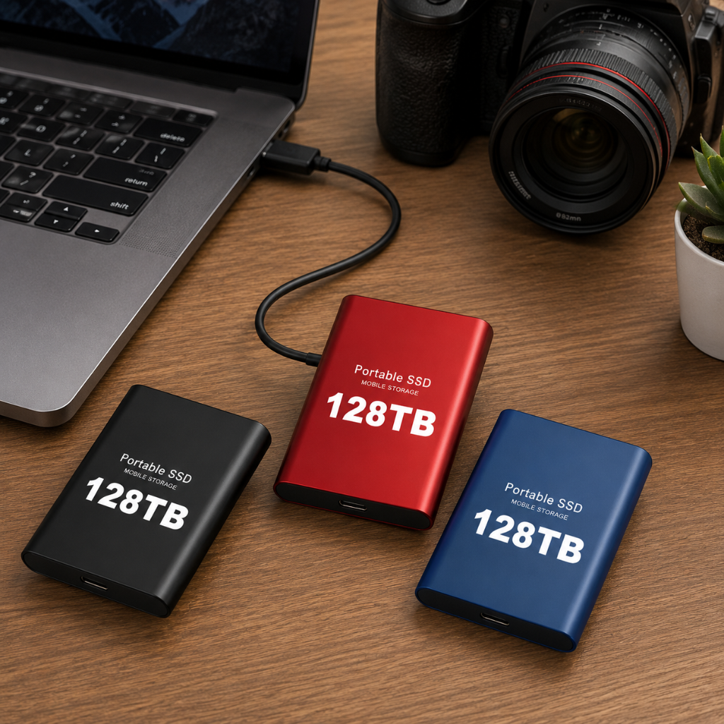 Portable External SSD USB Mobile Storage Device