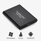 Externe Speicher | Ultraschnelle USB Datenübertragung | Plug and Play Backup Laufwerk | UltraSpeed