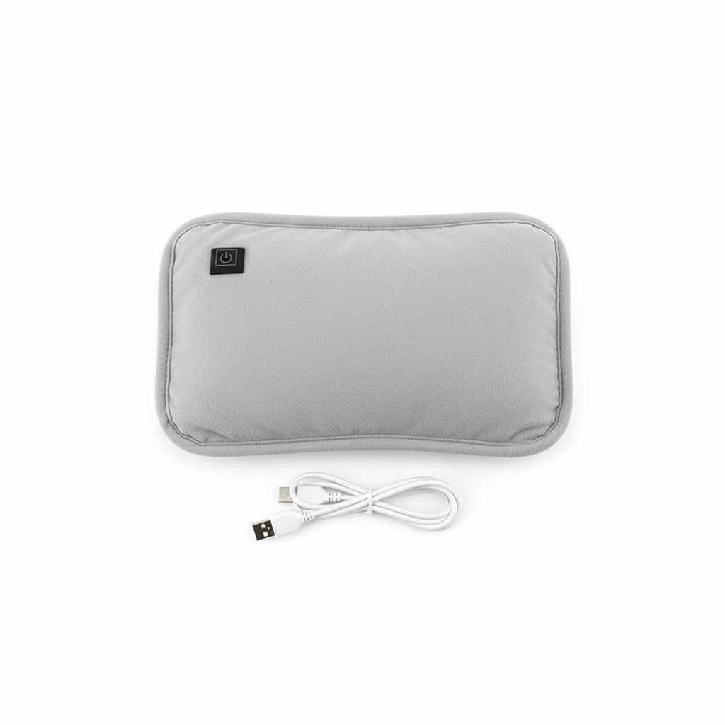 Piastra Riscaldante Portatile in Grafene | Ricaricabile via USB | 3 Livelli di Temperatura | Scalda Mani e Pancia Ergonomico | Include Spegnimento Automatico Intelligente