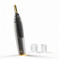 Ultra-Thin Precision Trimmer | Micro-Oscillation Blades | Titanium-Stainless Steel Technology | Integrated LED Lighting | Ergonomic Design