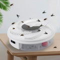 Rotating Fly Trap with Bait Chambers | Quiet & Eco-Friendly | Indoor & Outdoor