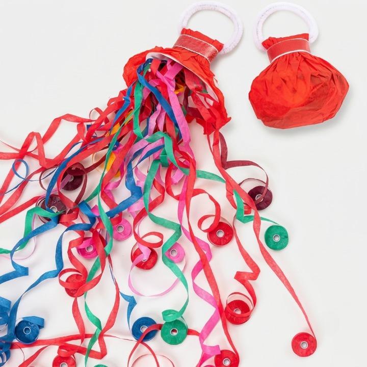 Paper Throw Streamers – Biodegradable, Mess-Free, 10 Pieces