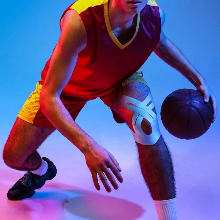 Pre-cut Kinesiology Tape for Knees – Breathable & Comfortable