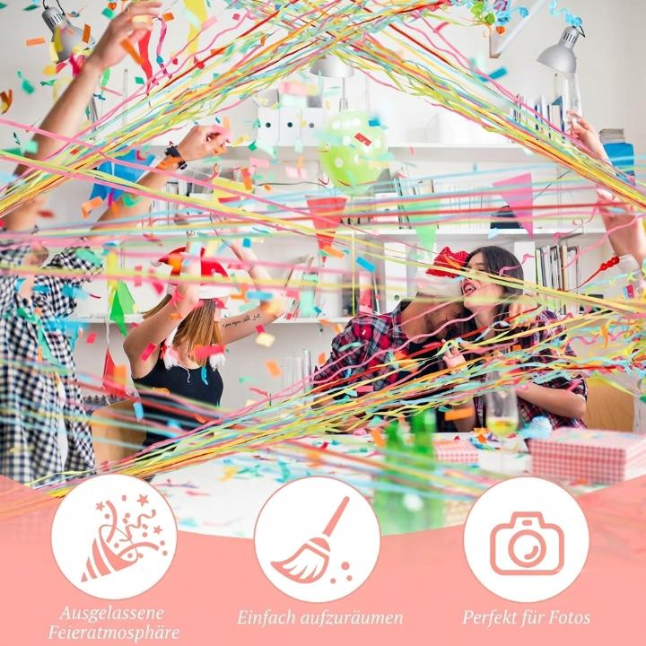 Paper Throw Streamers – Biodegradable, Mess-Free, 10 Pieces