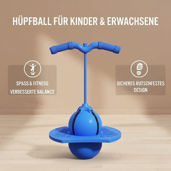 Balance Bouncing Ball — Safe, Non-Slip, Trains Balance & Coordination
