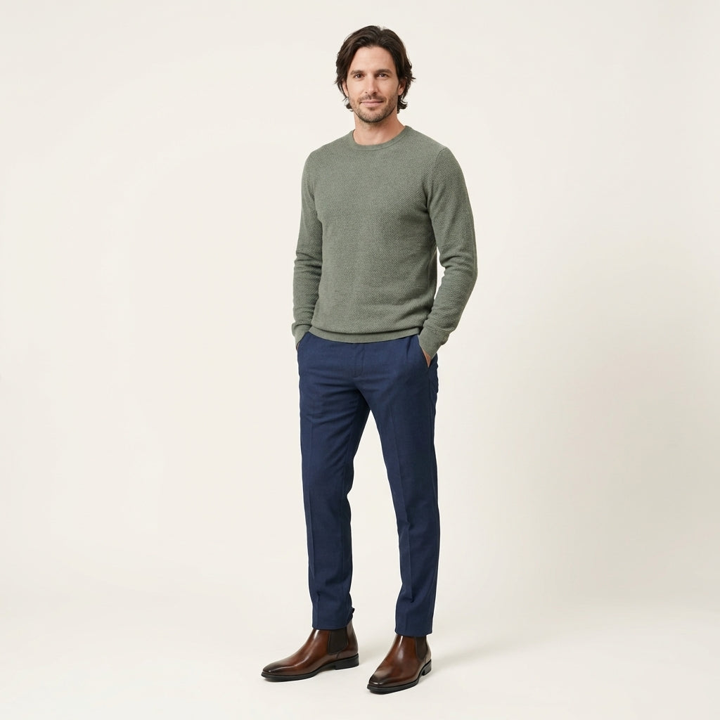 Men's Leather Chelsea Boots