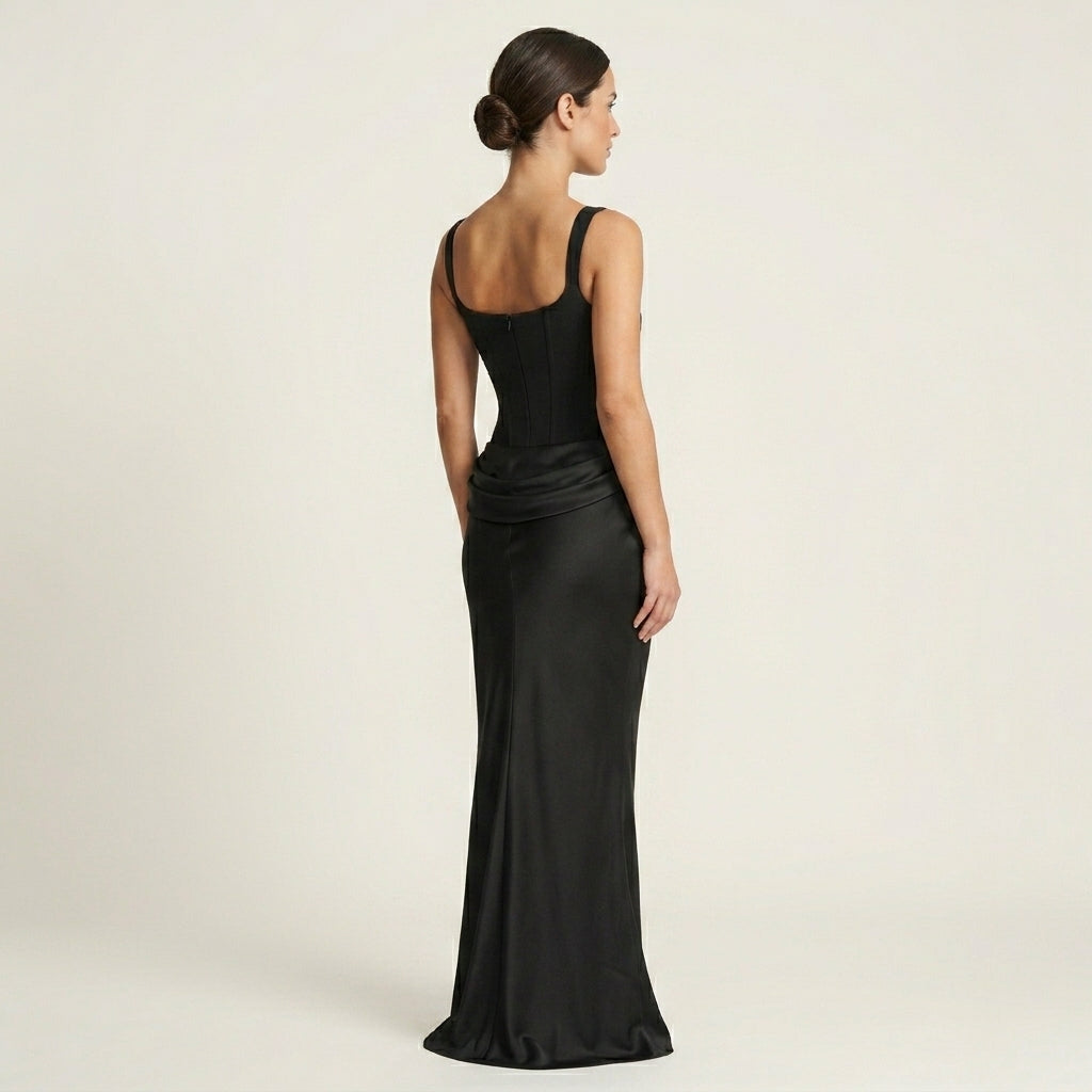 Bodycon Corset Maxi Dress