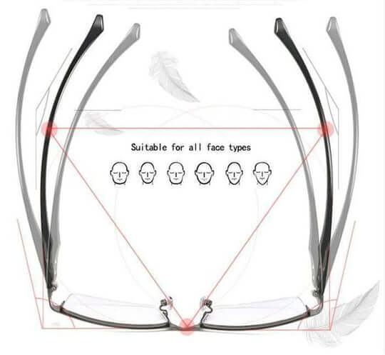 Optivista Multifocal Glasses with Automatic Vision Adjustment and Blue Light Filter