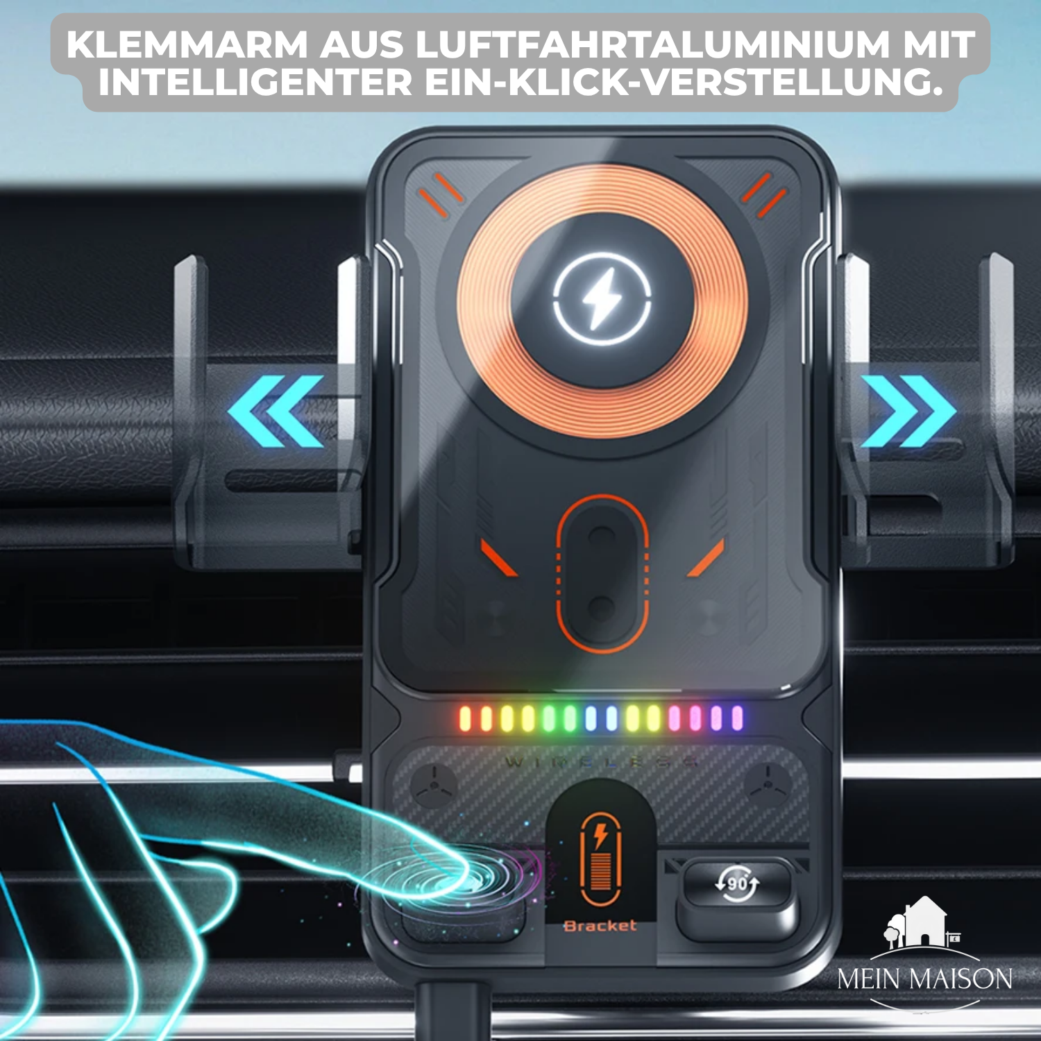PowerDrive Pro – Secure Charging and Navigation While Driving