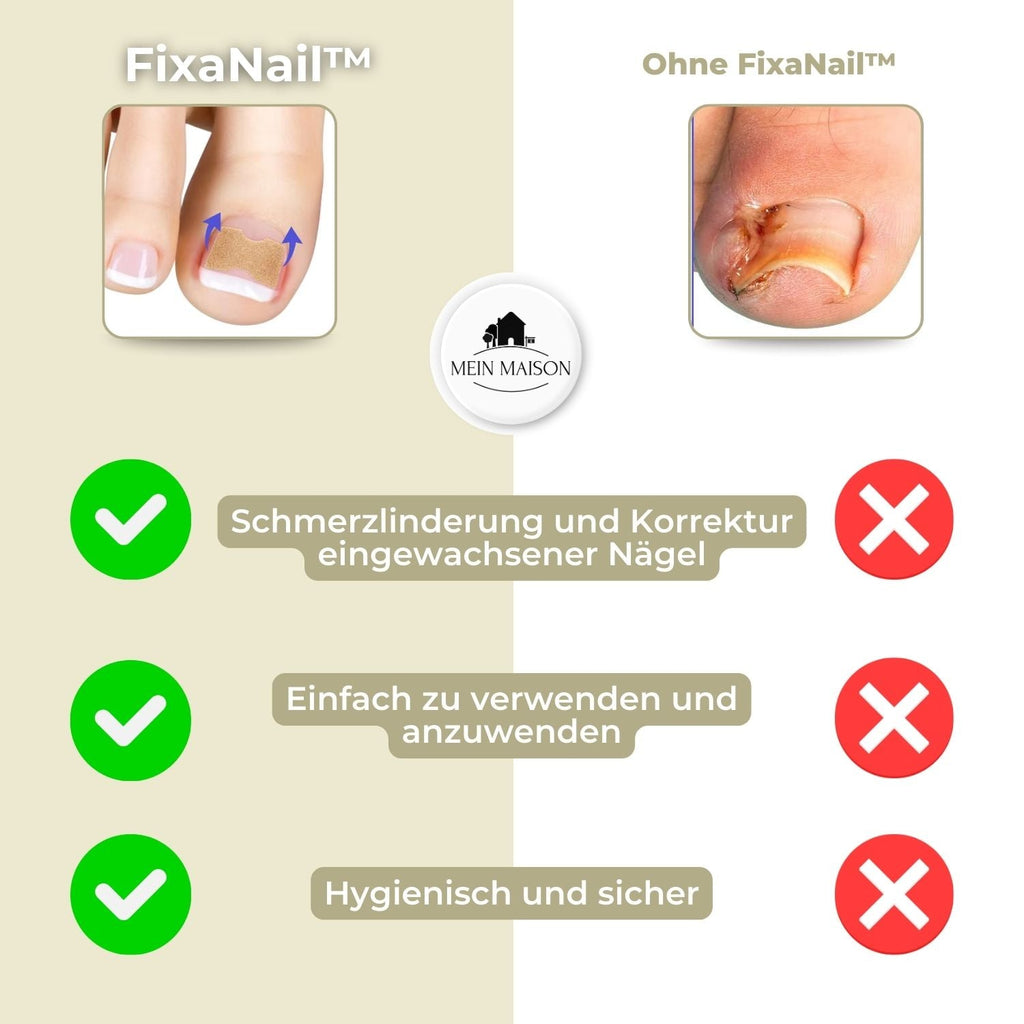 FixaNail - Cerotti Riparatori Istantanei per Unghie