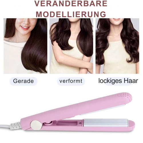 Glätteisen | 2 in 1 Stylinggerät | Keramik schonende Wärme | StylePocket