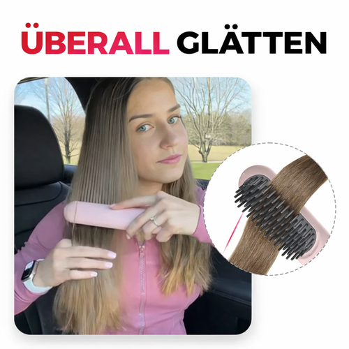 Glätteisen | Kabellose Glättbürste | Schnelles Styling & Glänzendes Haar | IonFlex Styler