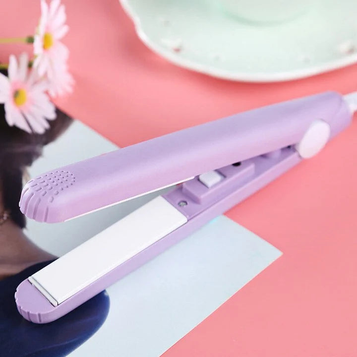 Glätteisen | MIni Lockenstab | 2-in-1 Styling | Cera-Mic Keramik