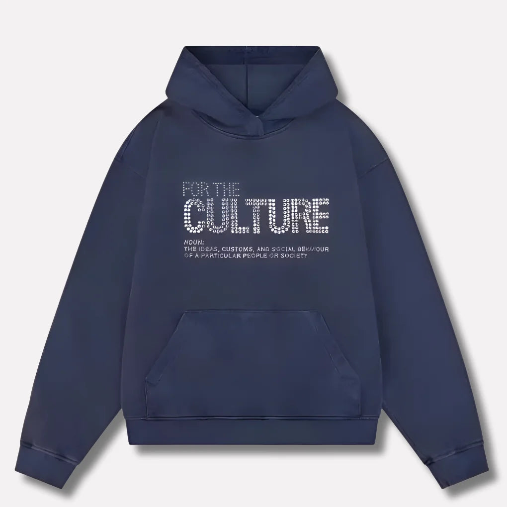 Statement Hoodie – 'For The Culture' Street Style