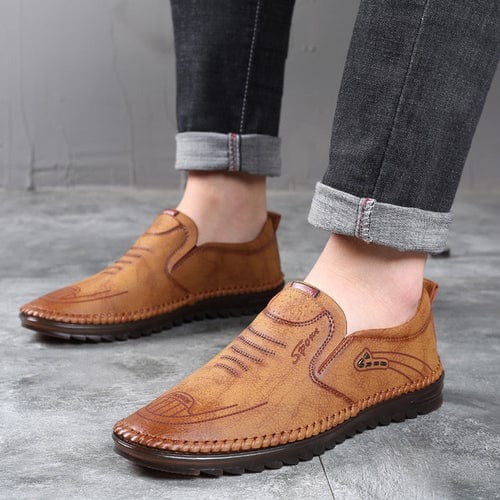 Orthopedic Casual Loafers - Premium Leather Comfort Design