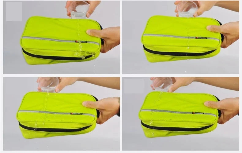MaxPack Large Waterproof Toiletry Bag for Men & Women | Travel Cosmetic Bag | Robust Design & Ample Storage