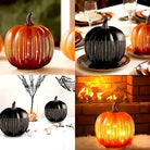 Halloween Kürbislampe – Funkelndes LED-Licht mit Timer Mivoza Deutschland