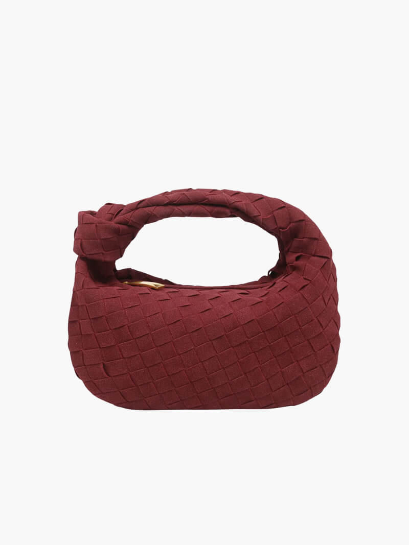 Handtasche | Knotendesign | Vegane Wildleder-Optik | Knotéa