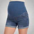 Shorts premaman in denim
