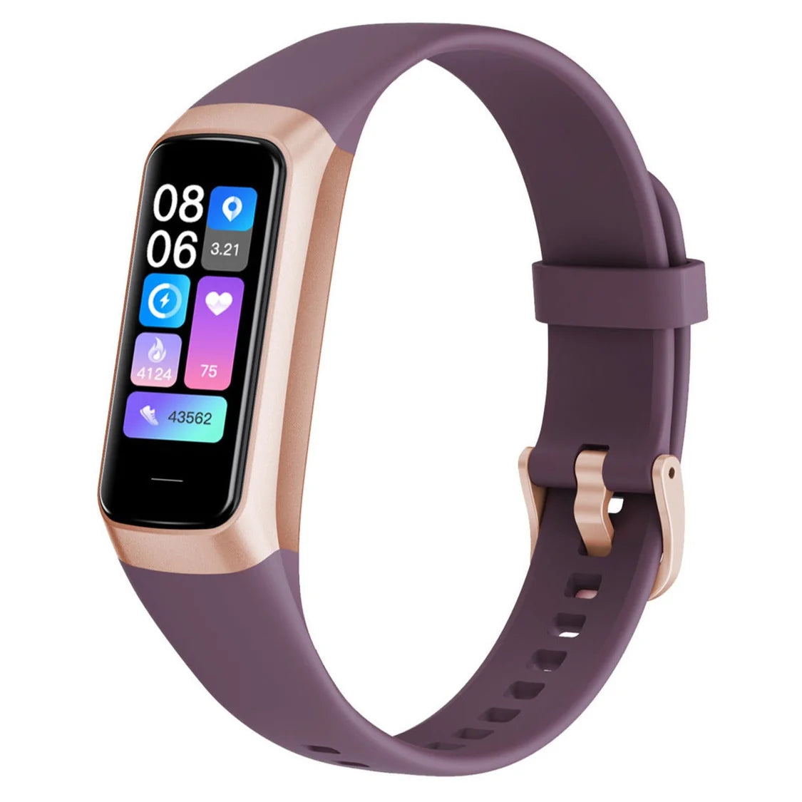 Smart Fitness Tracker Watch - Kids Activity Monitor With Heart Rate