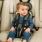 Kindersitz | Faltbarer Reisesitz für unterwegs | Schnell montiert mit Gurtsystem | GoSeat